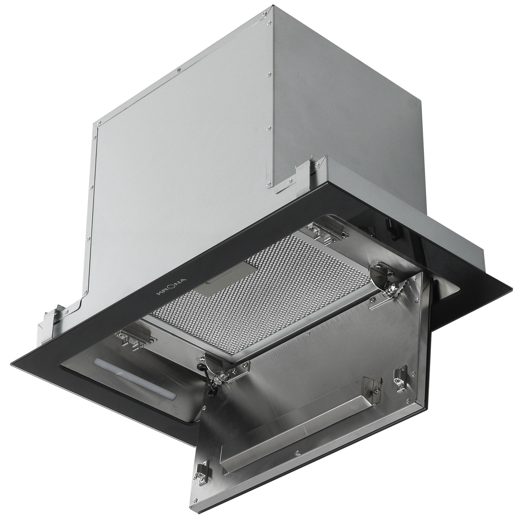 9904523 Вытяжка полновстраиваемая KRONA SELINA 600 GLASS S черный/черный STDN-0102144 - Вид №2