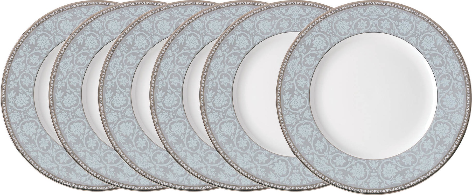 10667213 Lenox Набор из 6 тарелок обеденных Lenox "Вестмор" 27см Фарфор костяной 