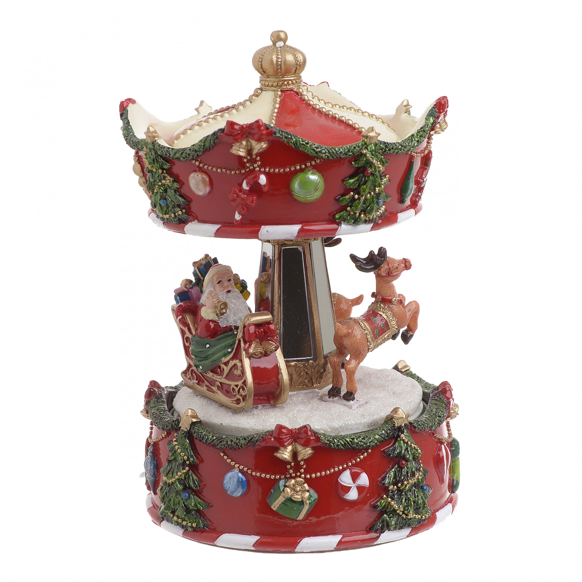 2870305.0104 КАРУСЕЛЬ С ДВИЖУЩИМИСЯ ФИГУРКАМИ И МУЗЫКАЛЬНЫМ МЕХАНИЗМОМ TO4ROOMS 