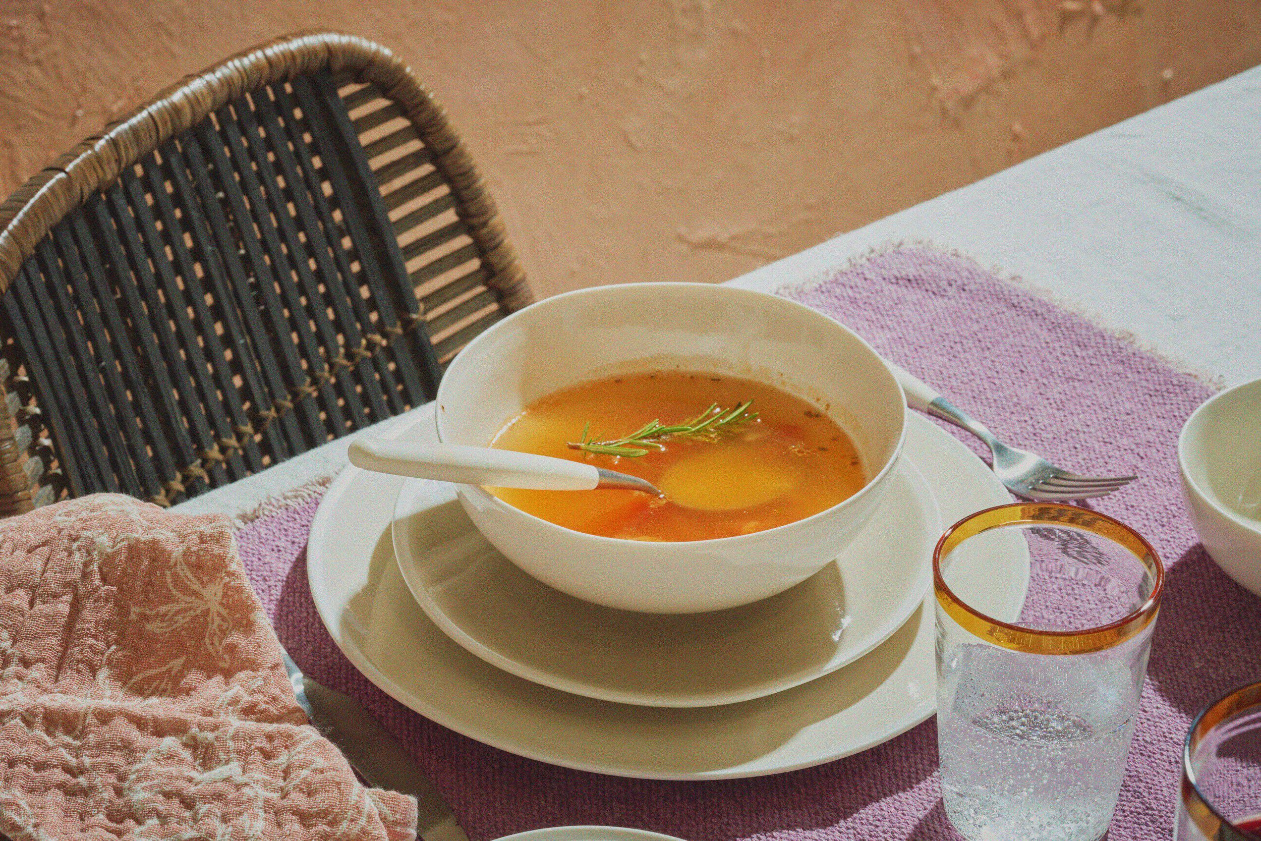 Фарфоровая плоская круглая тарелка POMAX печенье ARCH-00005955 - Вид №1