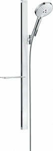 27649400 Raindance Select S Душевой набор 120 3jet EcoSmart 9 л / мин со штангой 90 см и мыльницей Hansgrohe
