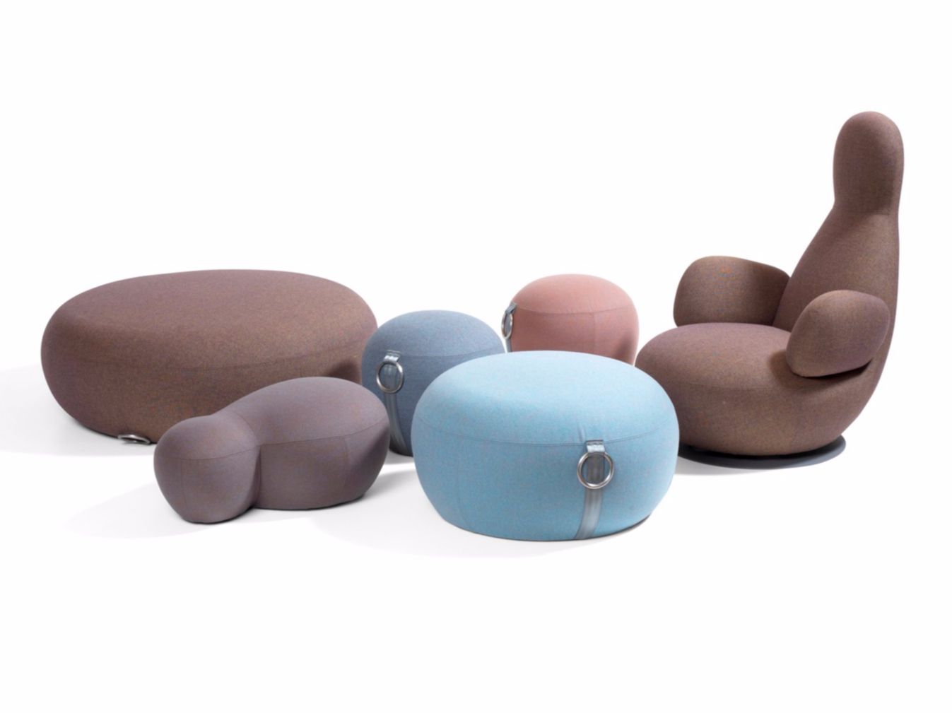 Ткань пуф Bla Station PUCCA 0543 ARCH-00081368 - Вид №4