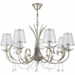 Подвесная люстра Freya Darina FR2755-PL-07-BR FREYA ДИЗАЙНЕРСКИЕ, DARINA 186864 Серебро
