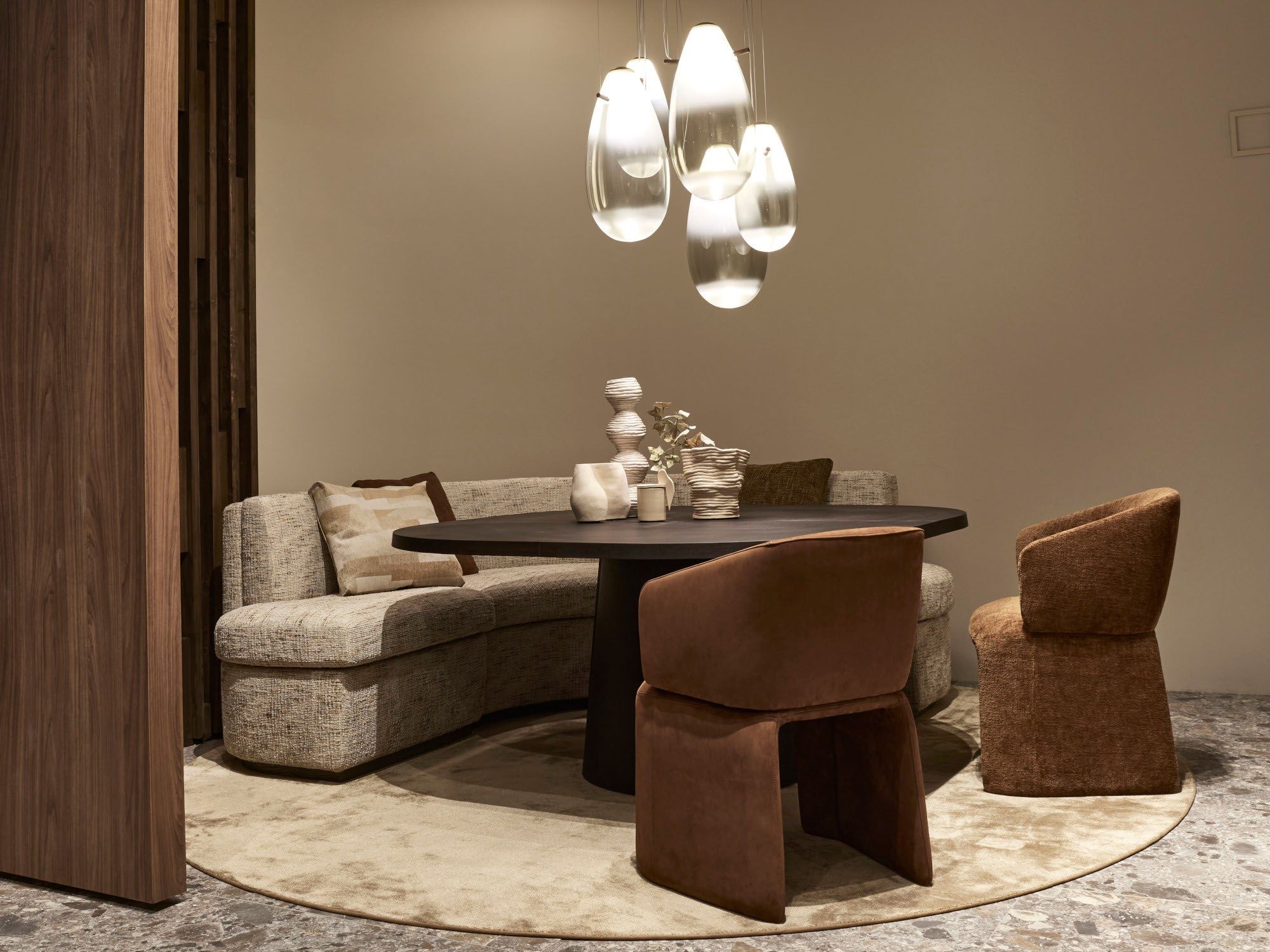 Мягкий тканевый стул с подлокотниками Linteloo Icarus ARCH-00028559 - Вид №6