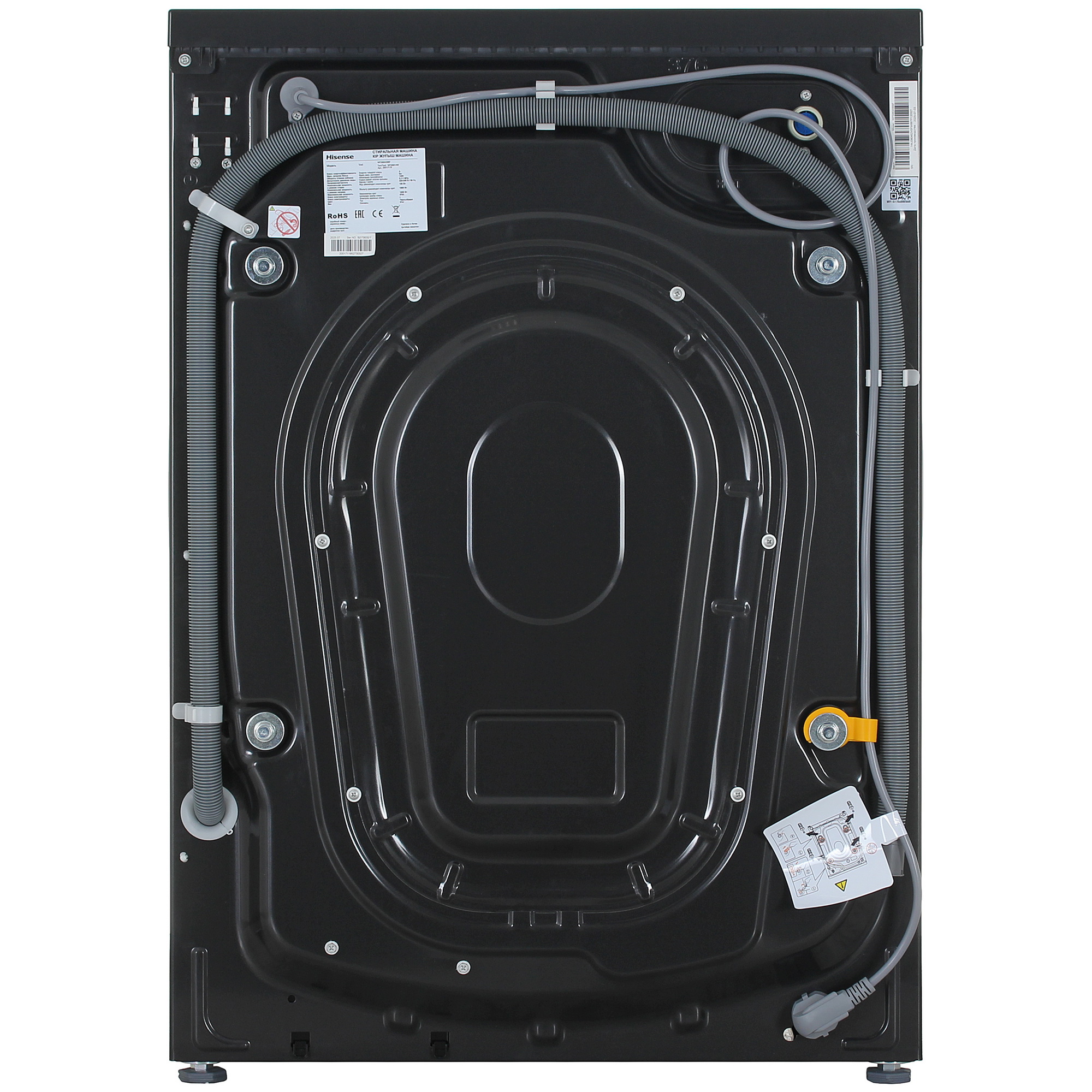 9281358 Стиральная машина Hisense WF5I8043BBF черный STDN-0084601 - Вид №9