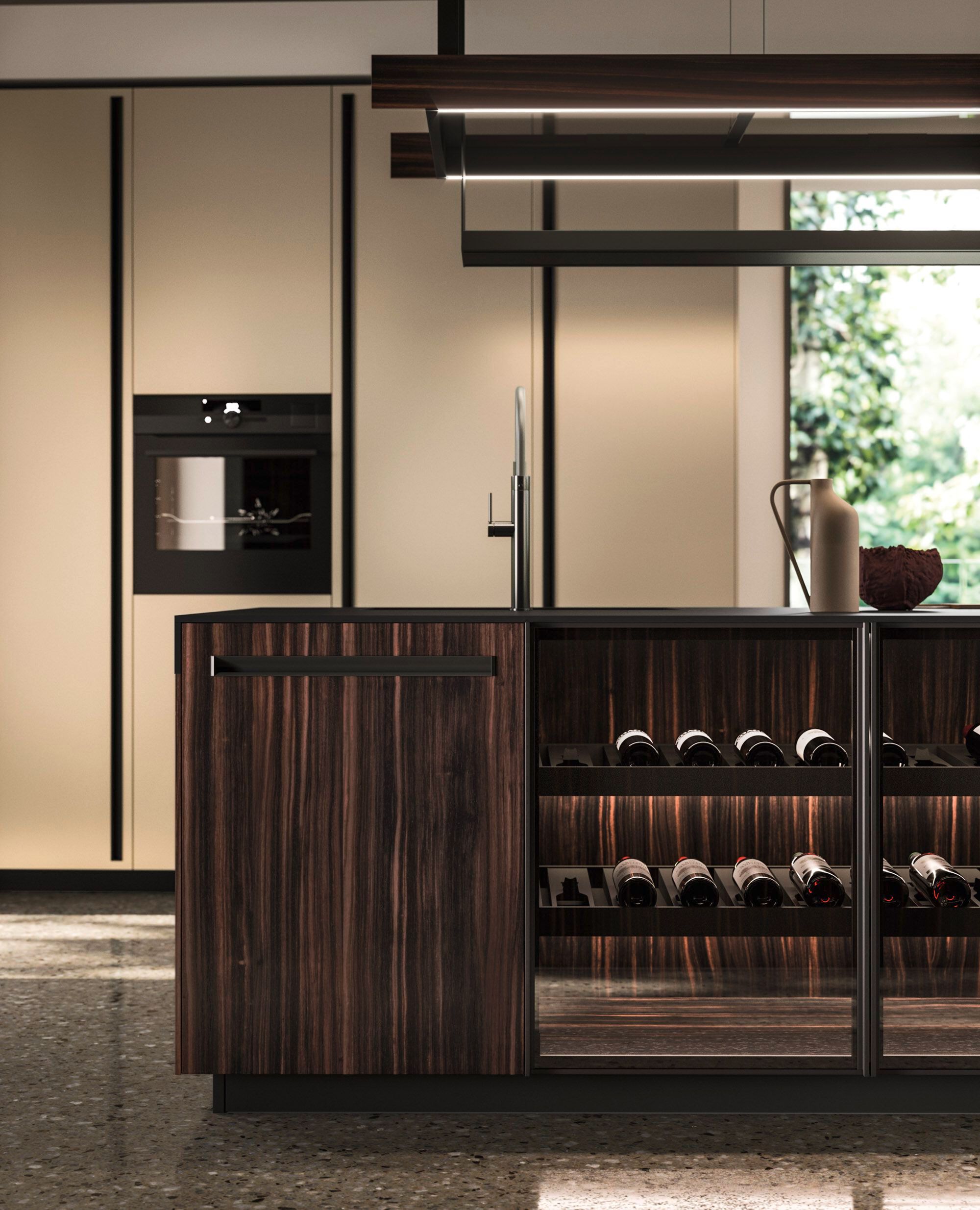 Встроенная кухня с островом Arrital Ak_Project ARCH-00086457 - Вид №8