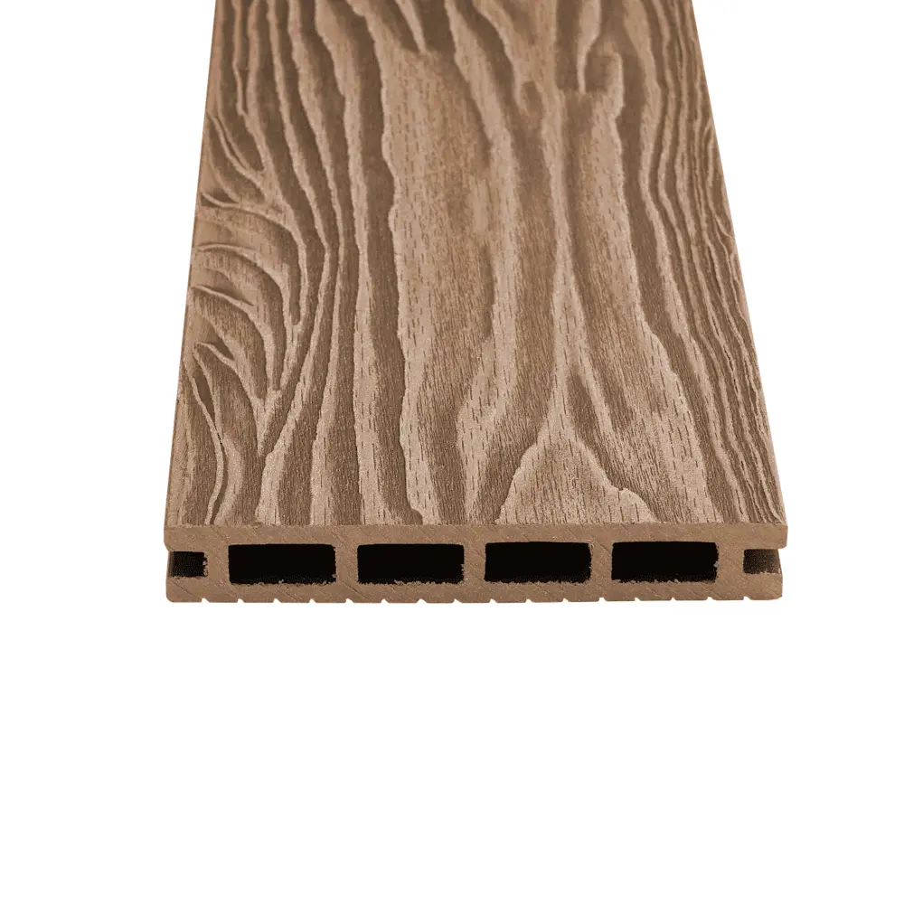 Террасная доска ДПК Прима Groentec цвет Дуб 4000x145x22 мм Вельвет 0.58 м² STLM-2104170 - Вид №2