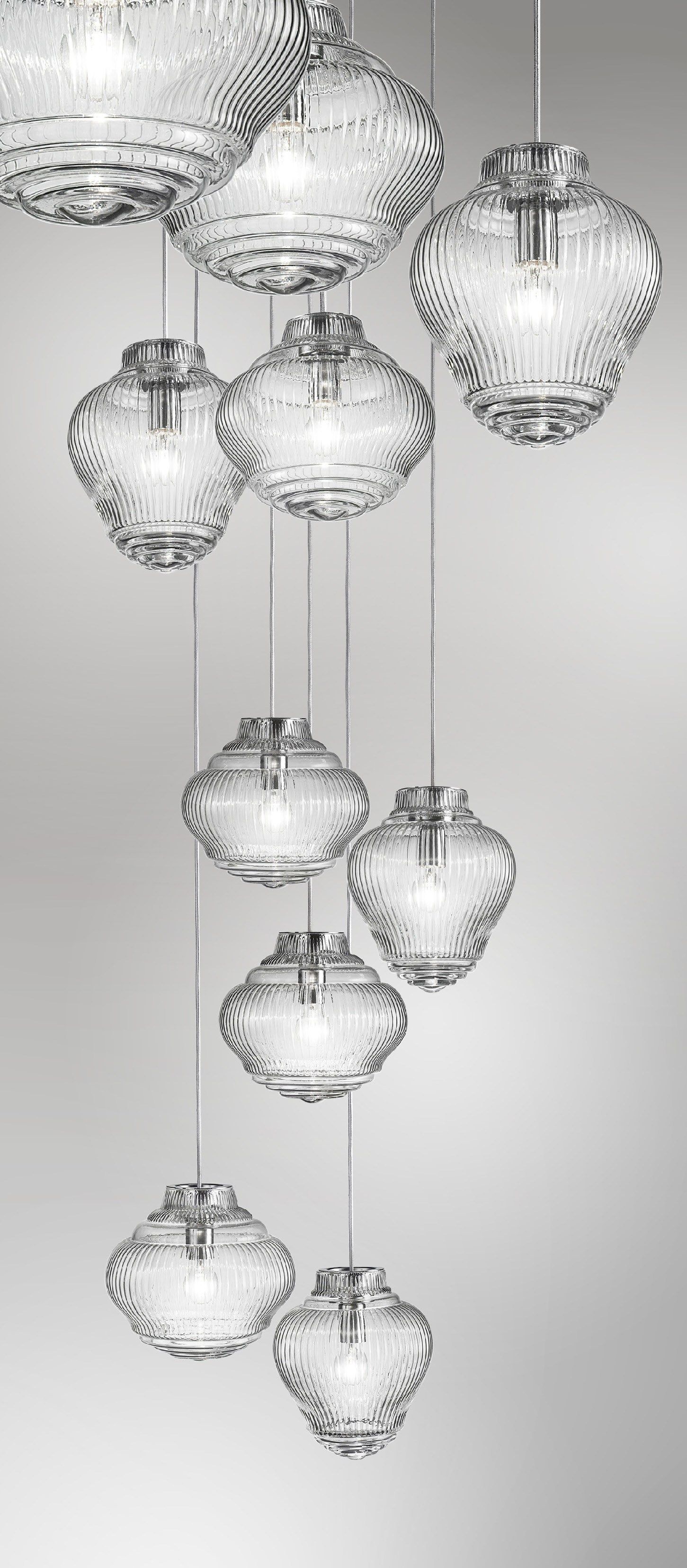 Подвесной светильник ручной работы из дутого стекла Zafferano Бонни и Клайд ARCH-00053755 - Вид №2