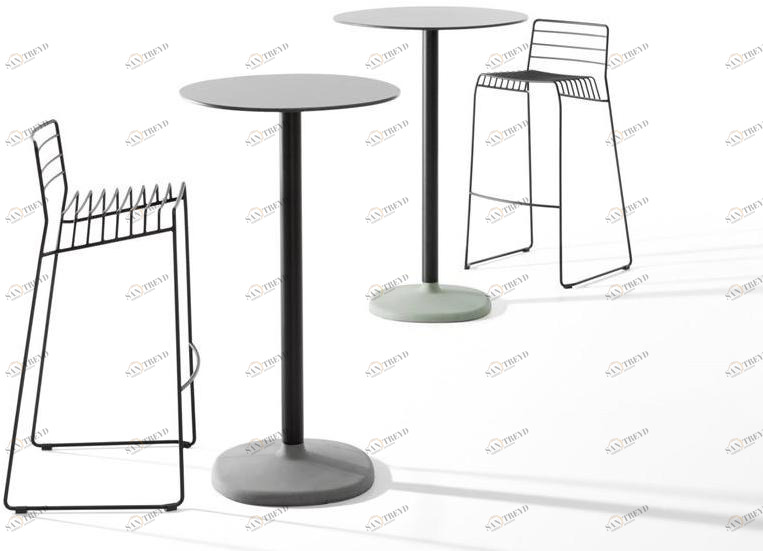 B-LINE Круглый высокий стол sun-id-1505836