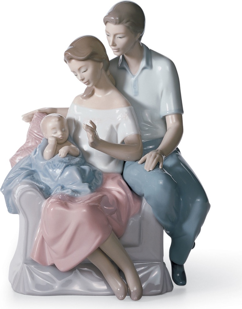 10669021 LLADRO Фигурка Lladro "Круг любви" 18х25см Фарфор Lladró 