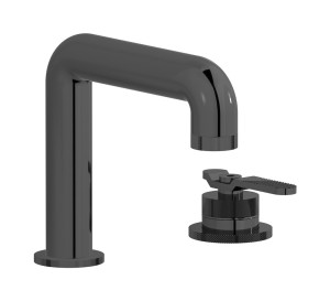 Смеситель для раковины на 2 отверстия WE ARE IB b2394cf Black Chrome Bold