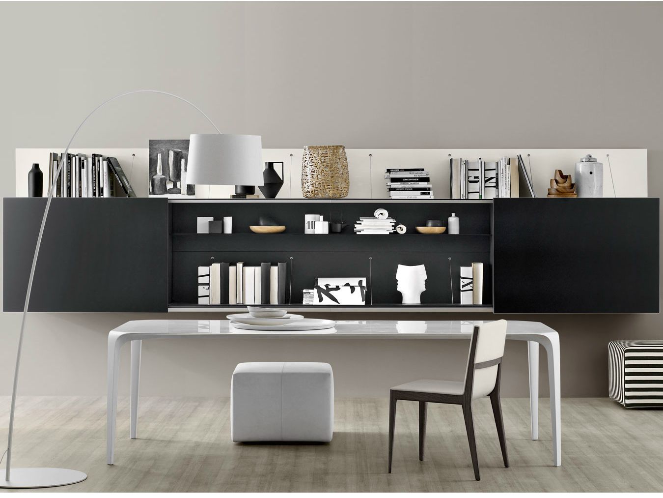 Оборудованная стена с ТВ-стойкой B&B Italia PAB ARCH-00029458 - Вид №21