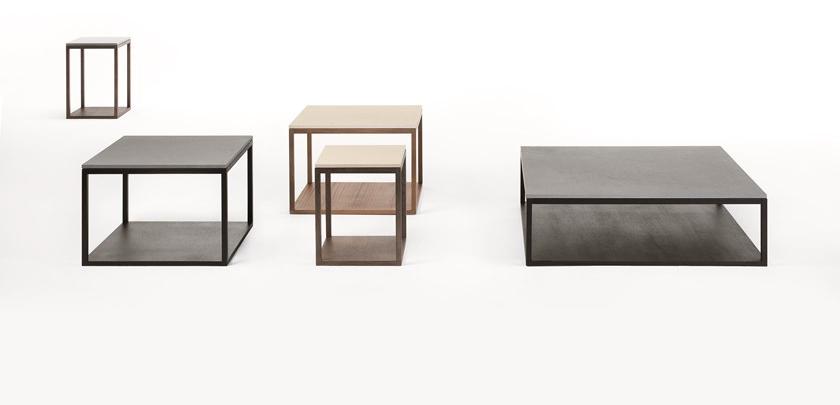 Marelli Низкий квадратный деревянный журнальный столик sun-id-1503902 - Вид №2