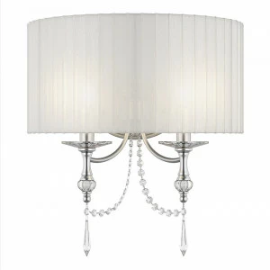 Настенный светильник Lightstar Paralume LIGHTSTAR  084126 Белый;серебро