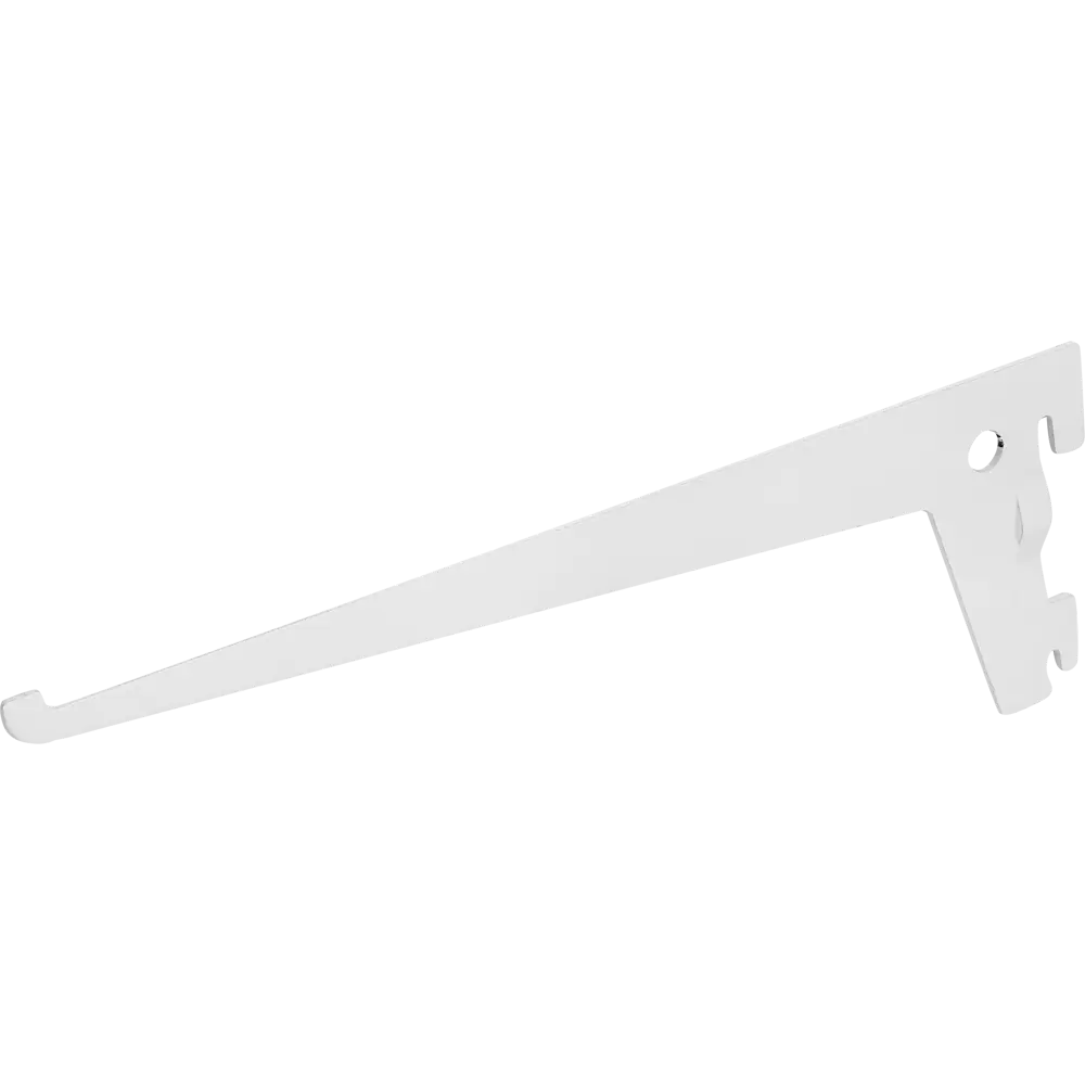 Кронштейн для полок SPACEO 20 см белый, нагрузка 25 кг 89352344 STLM-1084900