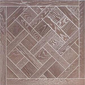 Модульный паркет Marco Ferutti Versailles Versailles Грей Дуб с брашью (Текстурированная) 600х600 мм.