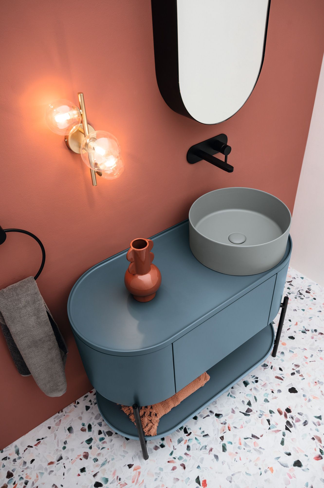 Деревянный умывальник с ящиками Axa Mate ARCH-00003472 - Вид №3