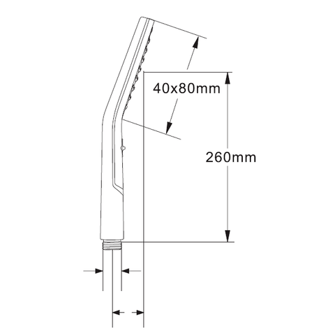 Orange S10cr Душевая система без смесителя в комплекте черный sun-id-1517046 - Вид №12