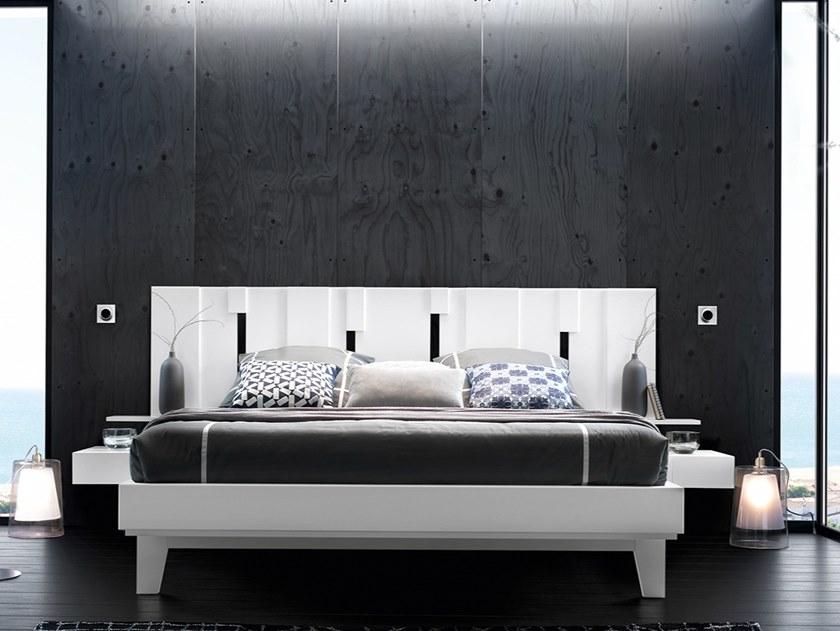 GAUTIER Двуспальная кровать со встроенными прикроватными тумбочками Symphonie sun-id-1418664 - Вид №1