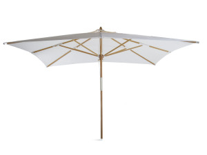 Квадратный зонтик из массива дерева и акриловой ткани