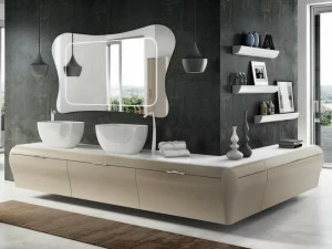 LASA IDEA Тумба под умывальник угловая модульная с ящиками Gaudì