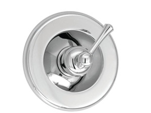 Однорычажный смеситель для душа с одной ручкой и пластиной