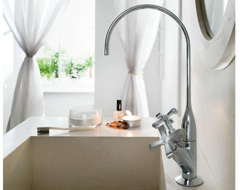 Nobili Rubinetterie Смеситель для раковины на столешнице с одним отверстием Carlos primero Cp218/1cr - Вид №1