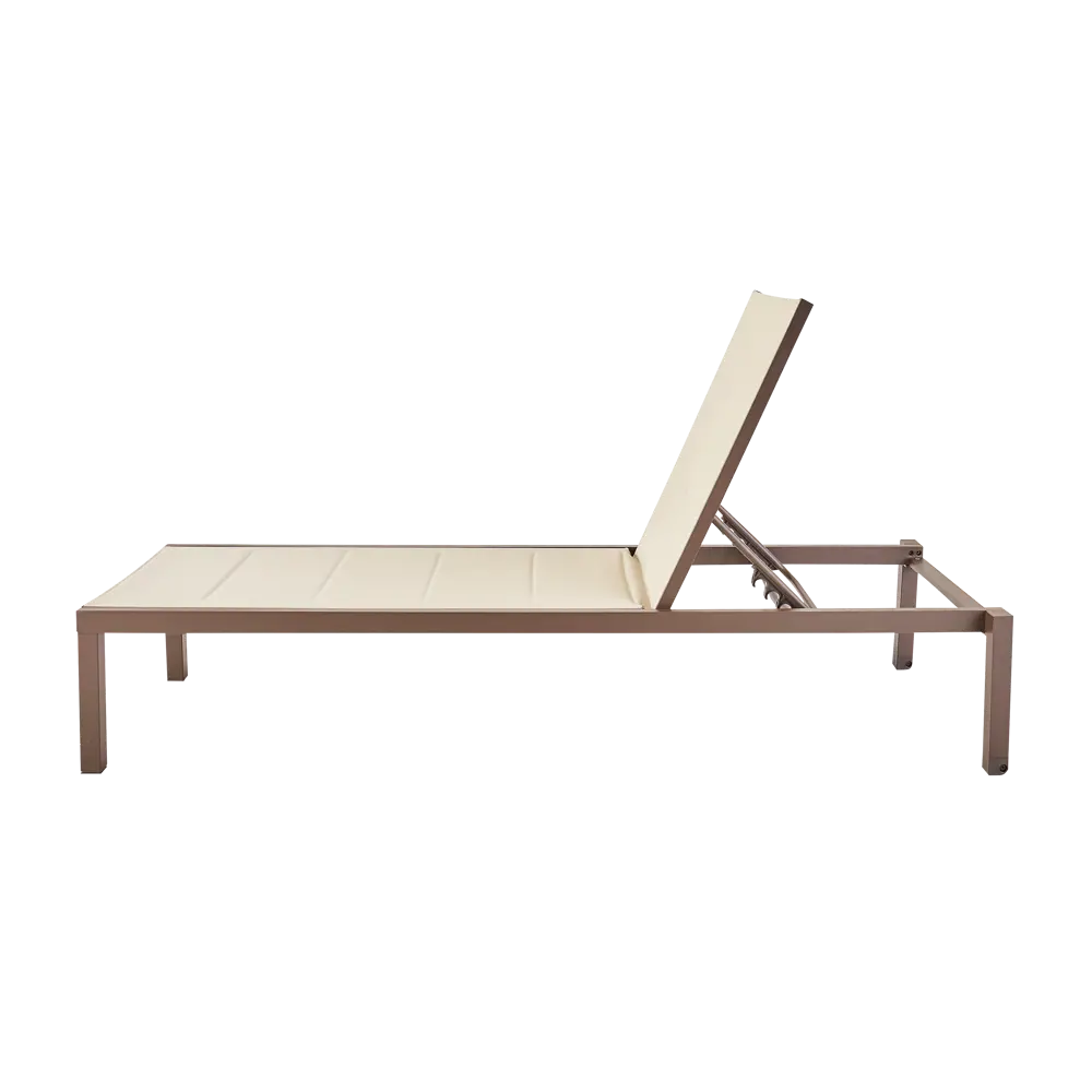 Шезлонг Aquila 200x65x102 см алюминий/текстилен коричневый Santreyd Товар без серии STLM-2102355 - Вид №4