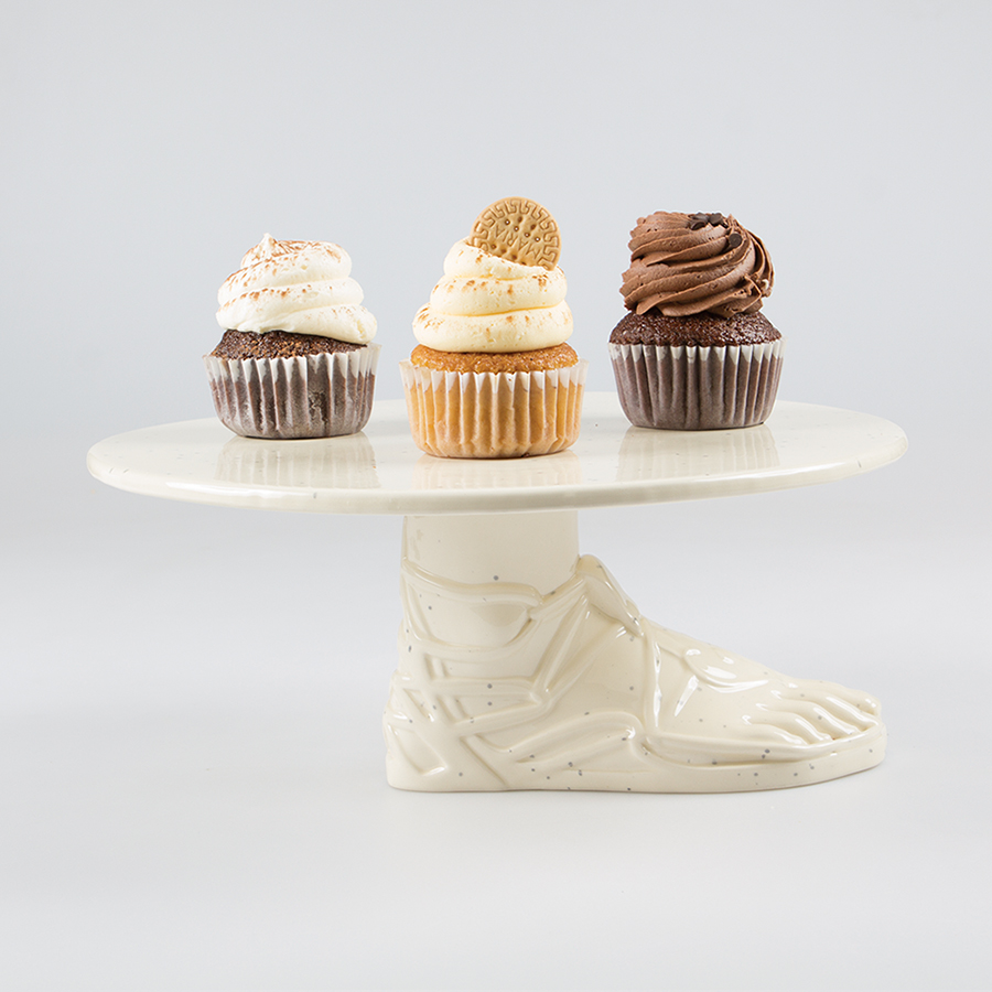 Подставка-столик керамическая Hestia белая Doiy DYHESSKWH - Вид №5