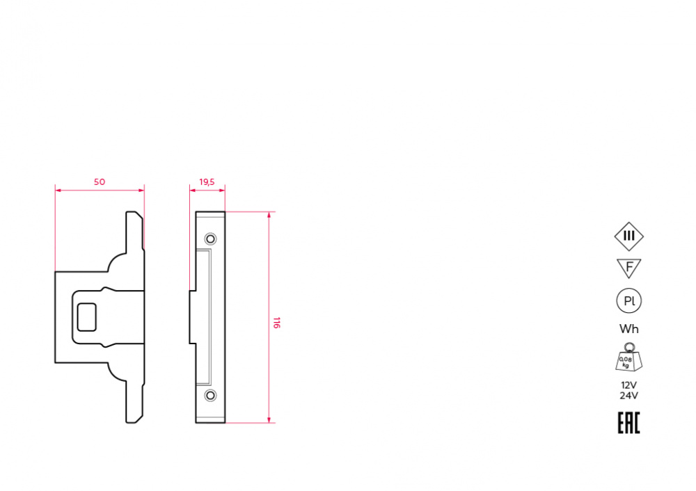 SN 301 Торцевые элементы (заглушки) для Stellanova SABER 30  - Вид №3
