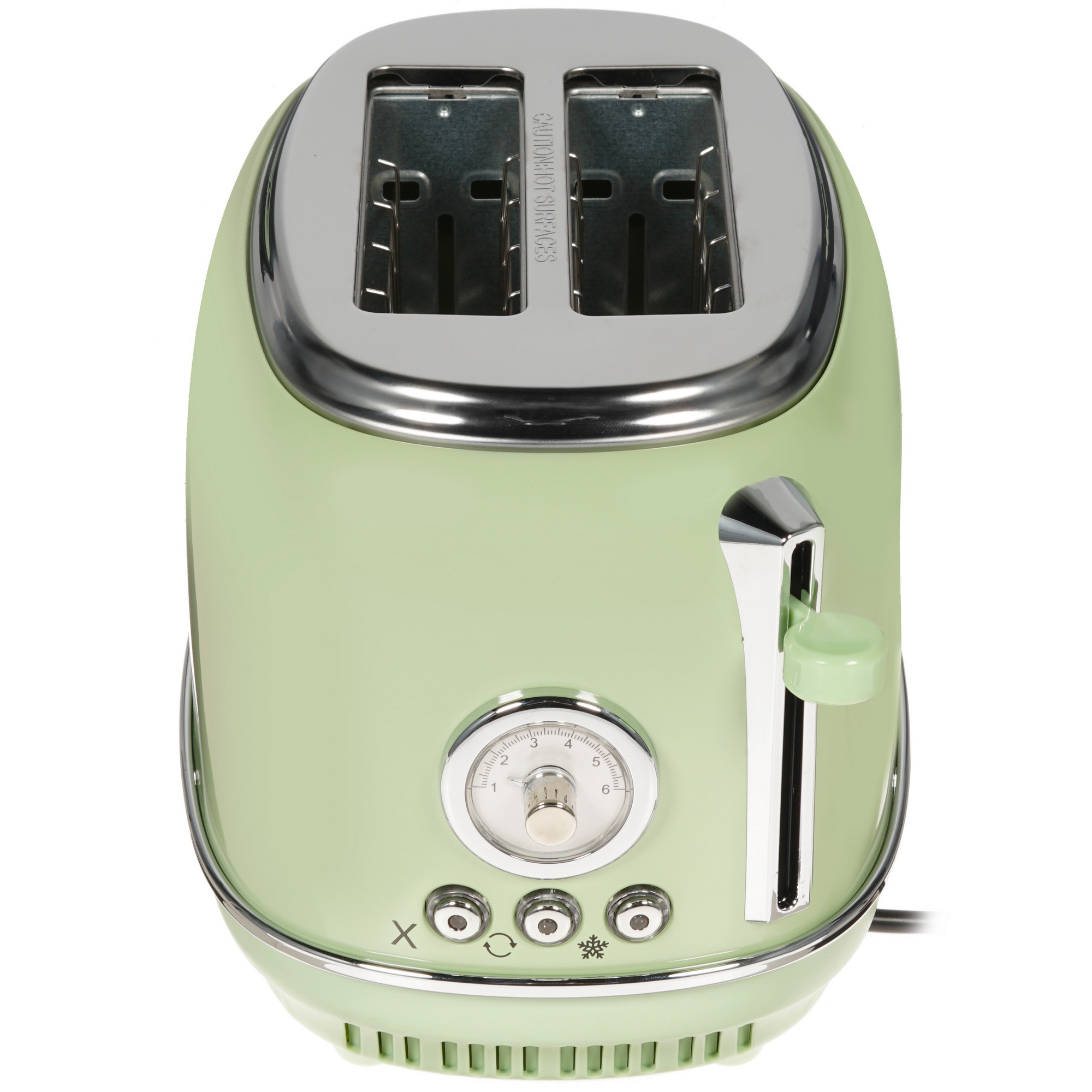 8161057 Тостер TESLER TT-245 зеленый STDN-0123423 - Вид №1