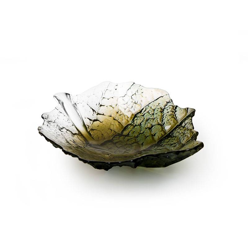 5611 Набор две хрустальные чаши «Лист», 250 мм. и 180 мм. Maleras  - Вид №2