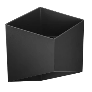 Светильник настенный уличный светодиодный влагозащищенный Duwi Nuovo 24355 7 IP65 цвет освещения теплый белый цвет черный