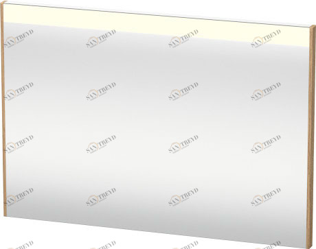 BR700305252 Brioso Зеркало с подсветкой Европейский дуб, декор Duravit