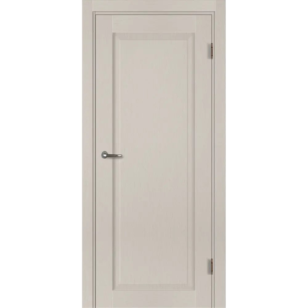 Комплект двери Пьемонт глухая 90x200 см HardFlex цвет платина светлая с добором 200 мм МАРИО РИОЛИ STLM-2144342
