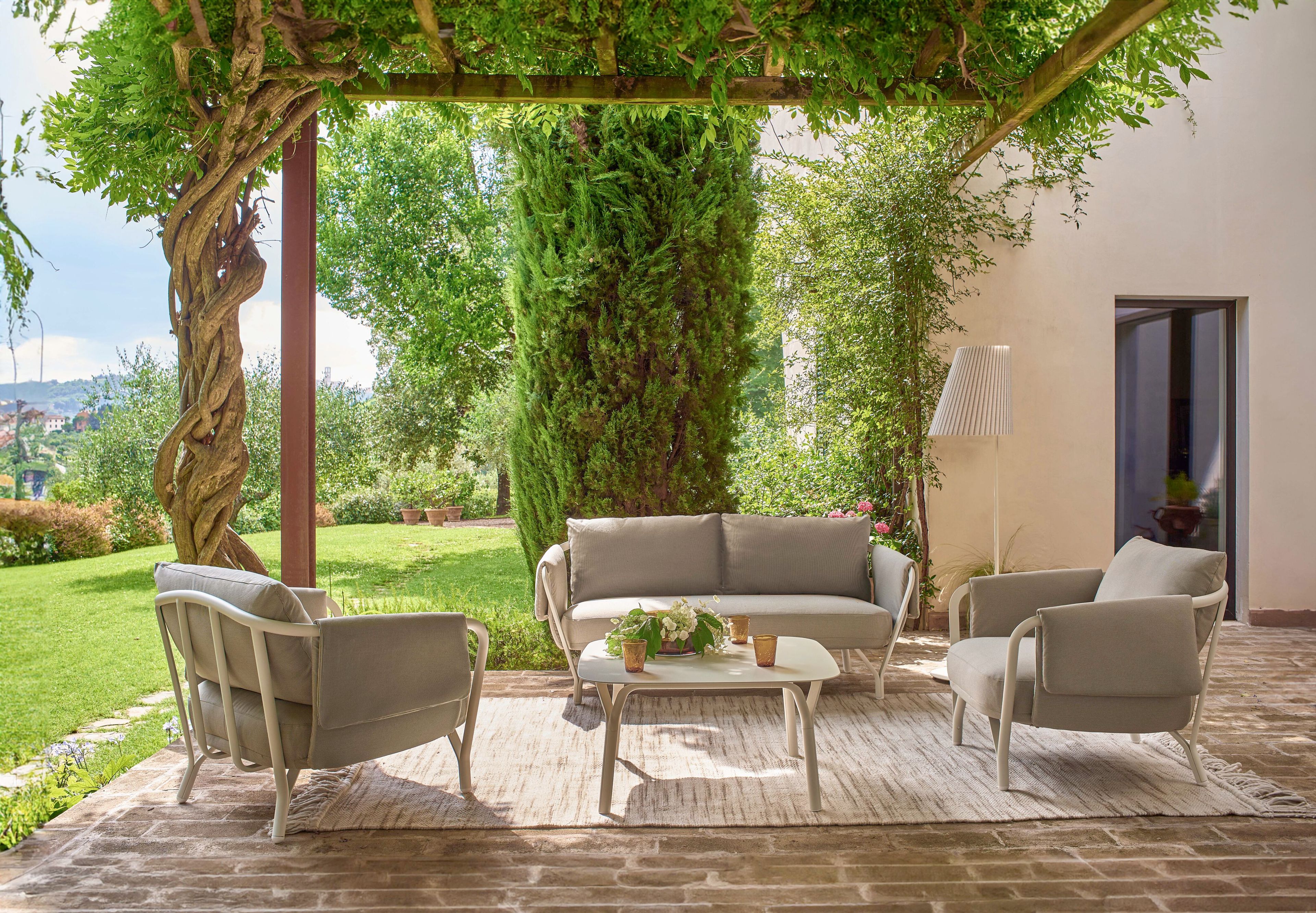 2-местный тканевый садовый диван emu Angel ARCH-00110513 - Вид №6