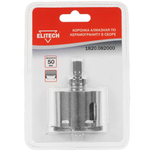 Алмазная коронка Elitech 1820.082000 9186999