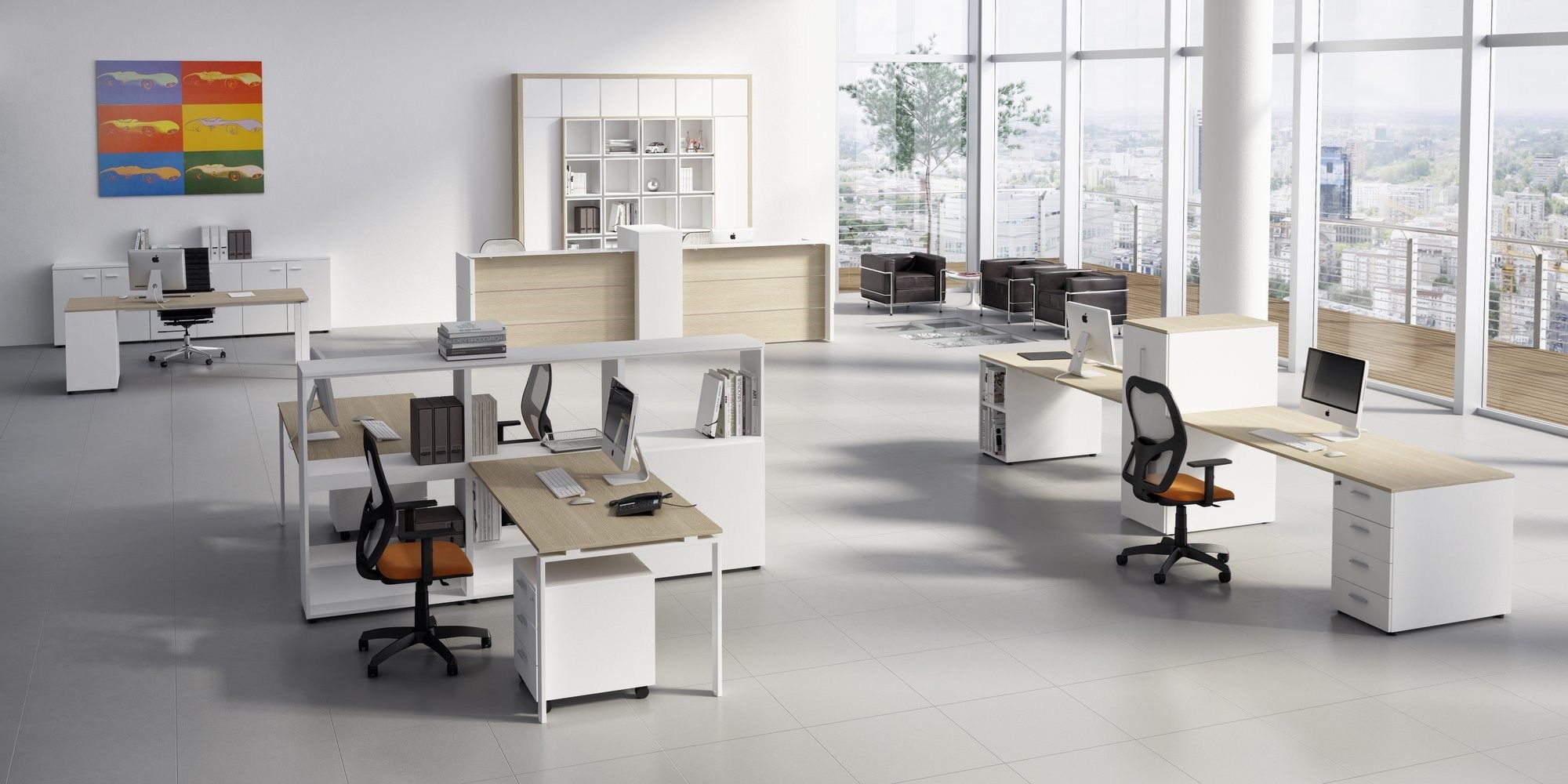 Деревянный прямоугольный стол CUF Milano Doria ARCH-00078047 - Вид №6