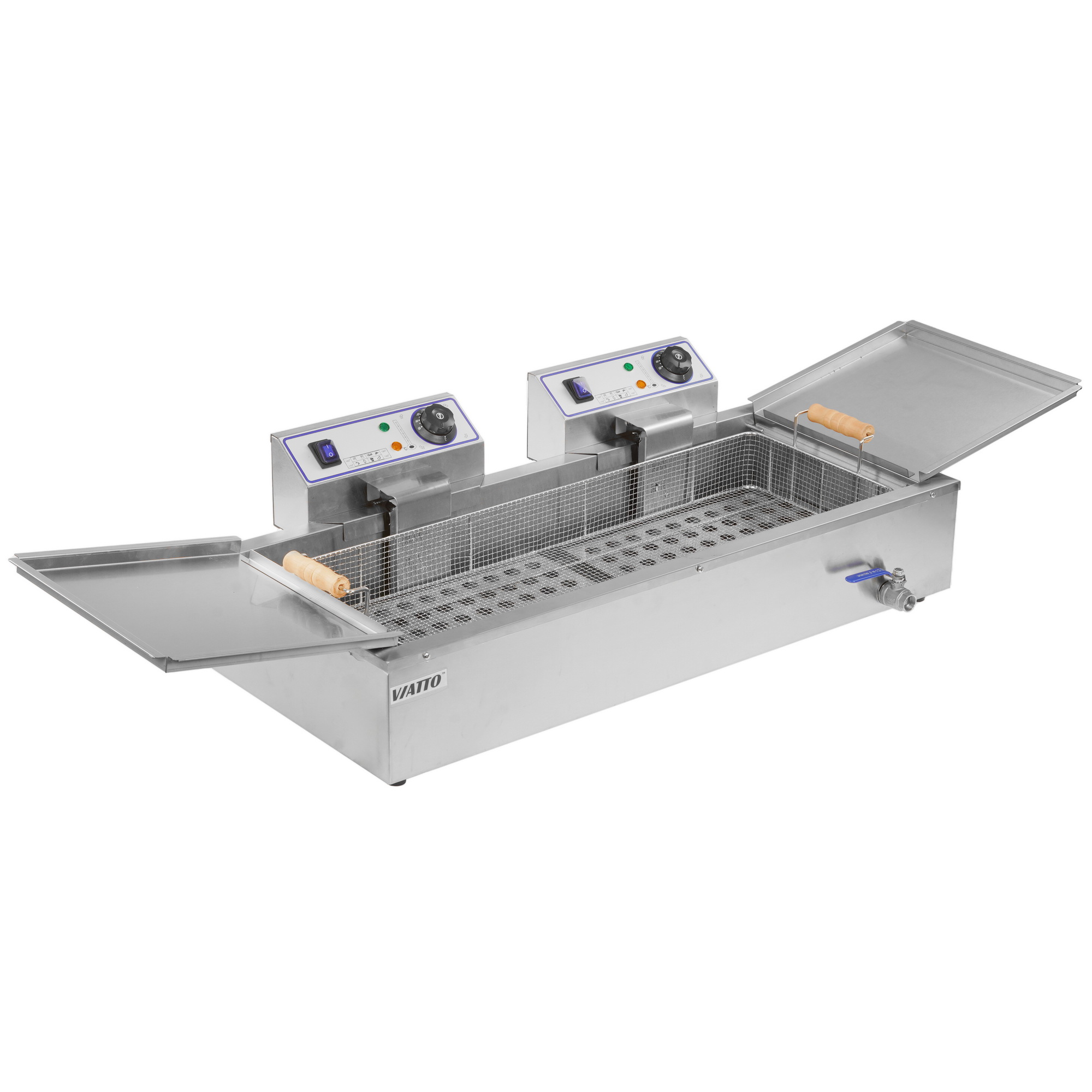 9126322 Фритюрница Viatto EF-26L-TS серебристый STDN-0047879