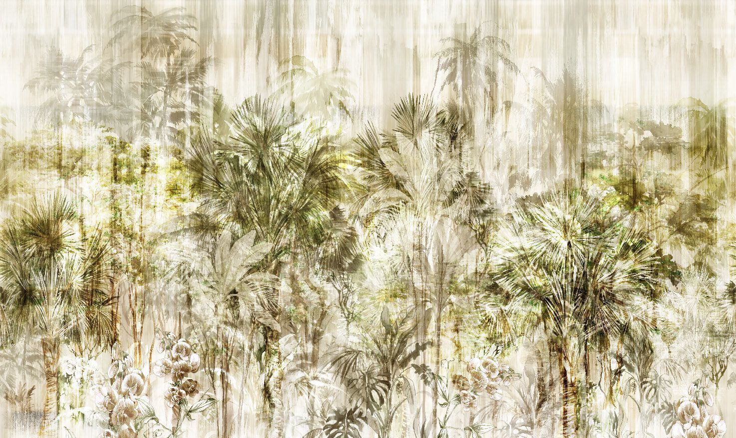 Обои с цветочными мотивами Jannelli&Volpi MAUI ARCH-00103227 - Вид №1