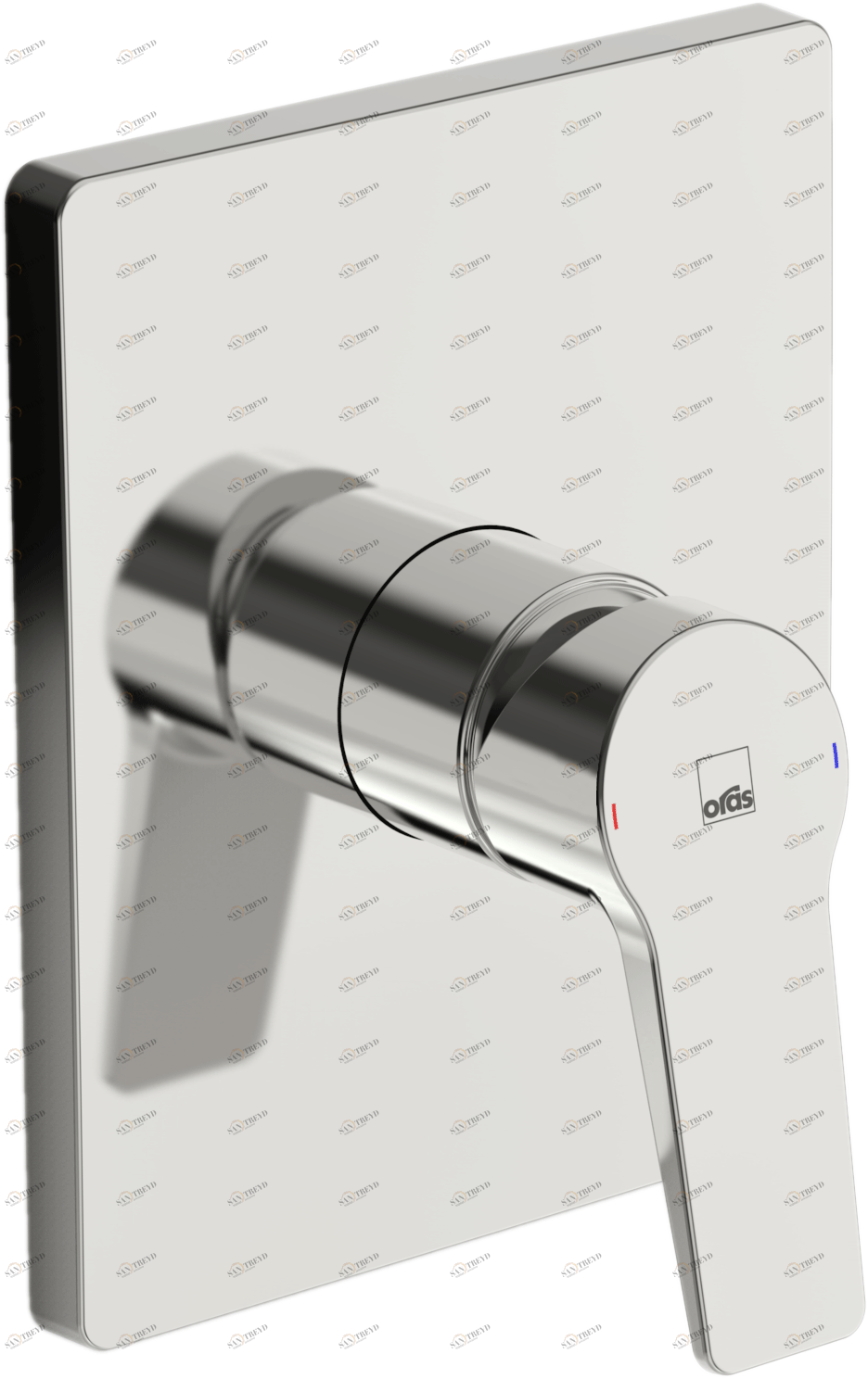 Oras 3887 Панель смесителя для душа 3887 Twista Хром 