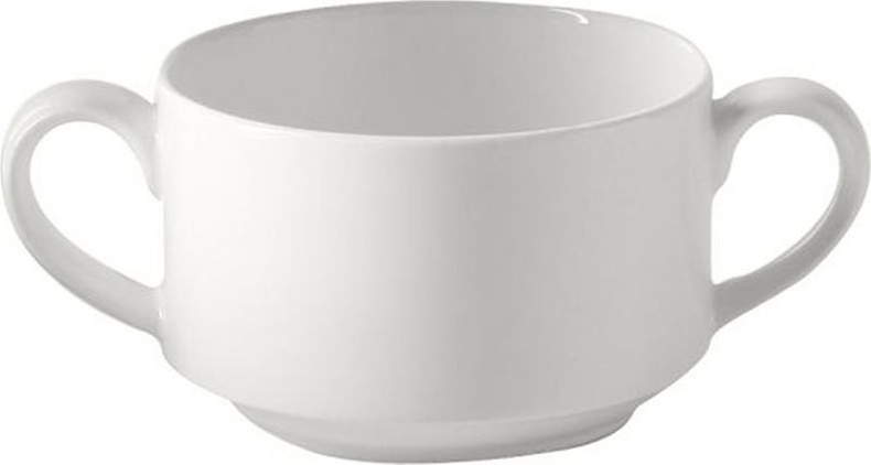 66240 Dibbern Чашка суповая Dibbern "Белый декор,отельный" 250мл Фарфор костяной 
