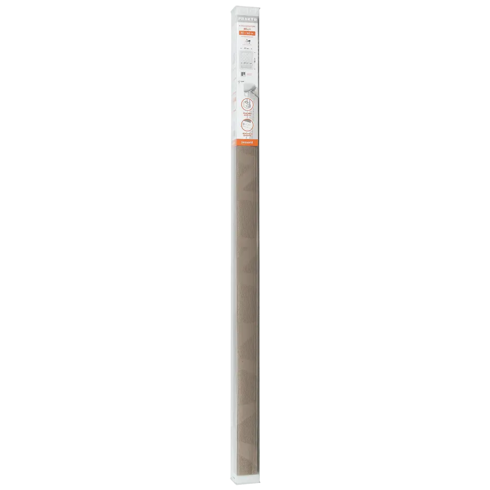 Штора рулонная Bella 140x175 см бежевая PRAKTO STLM-2157680 - Вид №4
