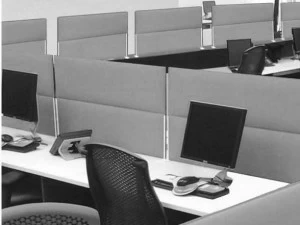 Slalom Звукопоглощающая перегородка из полиэфирного волокна Ecorange