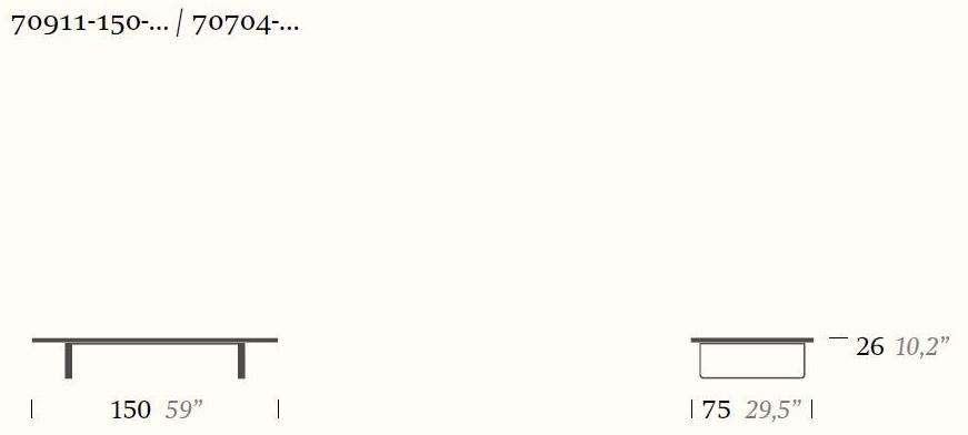 Kettal Садовый журнальный столик из мрамора Bitta #70704 - Вид №8