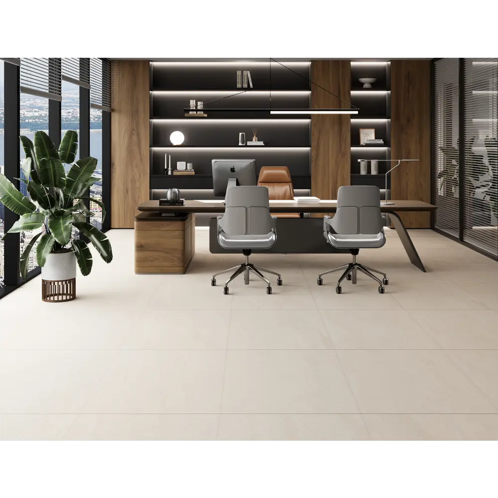 Глазурованный керамогранит Como Crema 60x60 см 1.44 м² матовый цвет бежевый 89458756 STLM-2102274 Santreyd - Вид №3