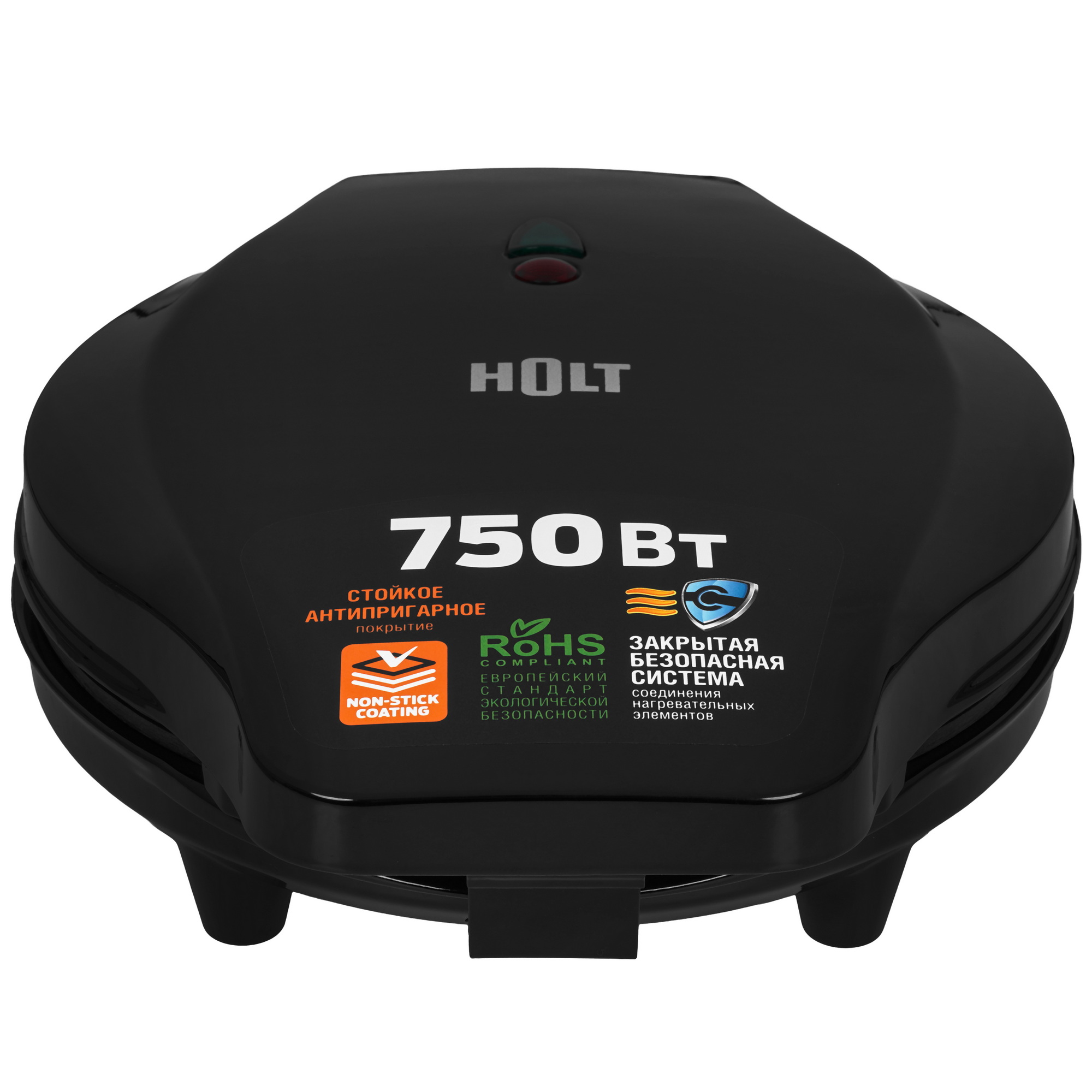 9283356 Вафельница Holt HT-WM-001 черный STDN-0029152 - Вид №2