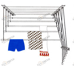 Сушилка д/белья 1,9 м Santreyd 1918