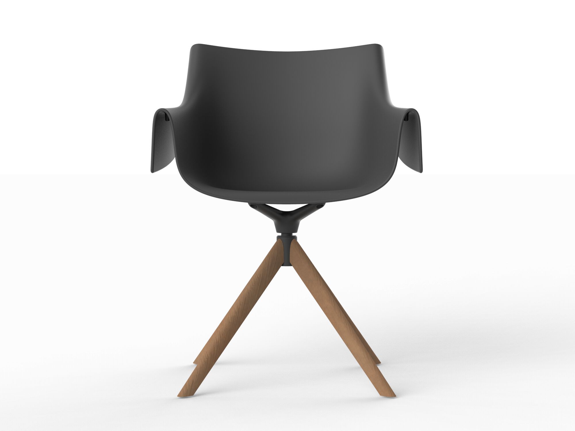 Поворотный стул с подлокотниками Vondom Manta ARCH-00096632 - Вид №1