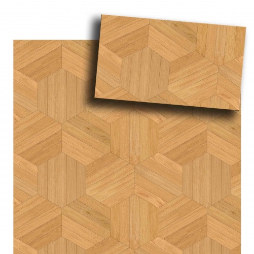 Художественный паркет Da Vinci Щитовой 26-483 Дуб (Гладкая) 500х500 мм 26010483 - Вид №1